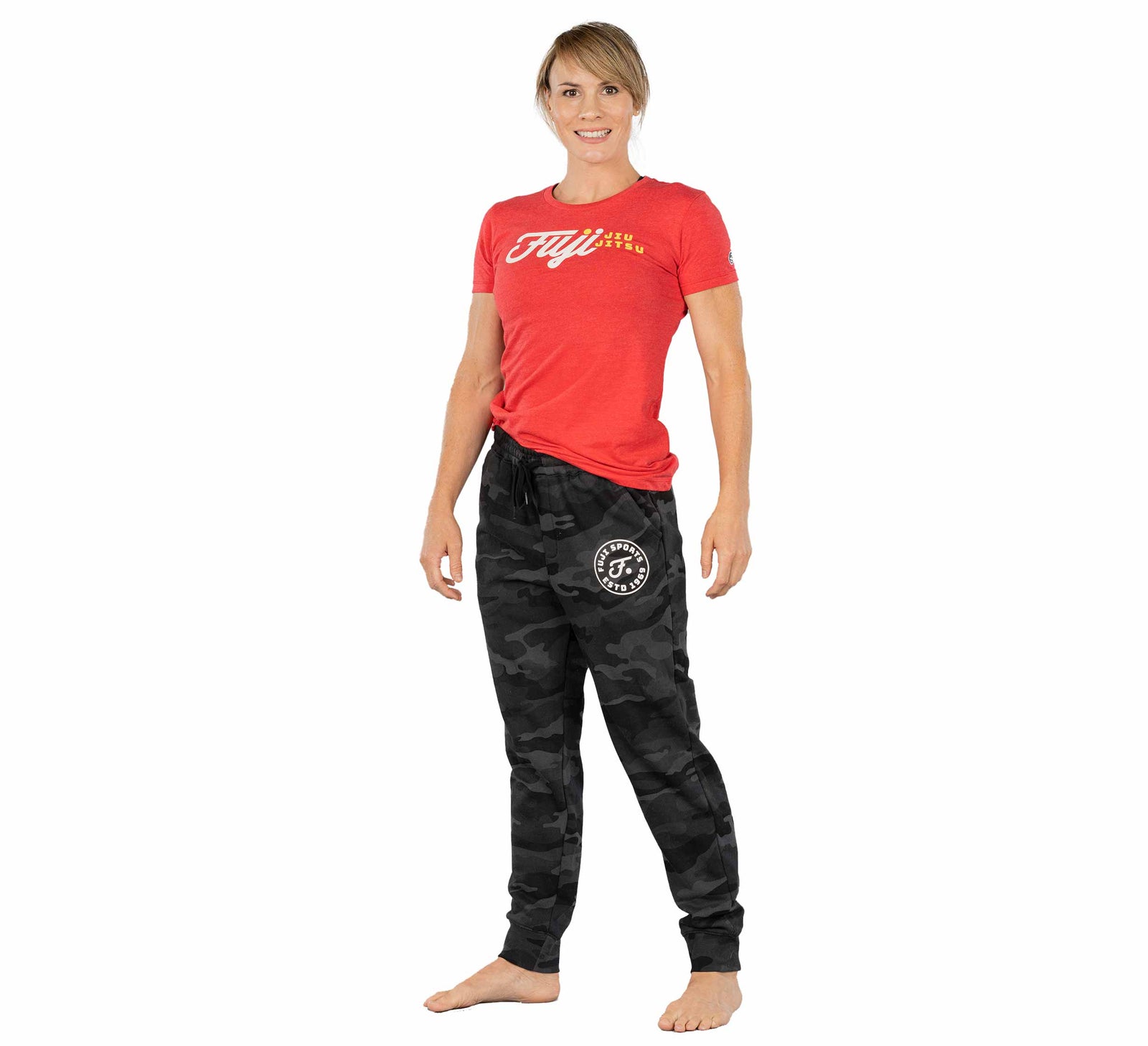 Black Camo Womens Joggers – FUJI Sports