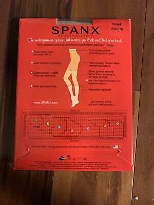 Spanx Size D Footless Body Shaping Pantyhose Nude1 Beige