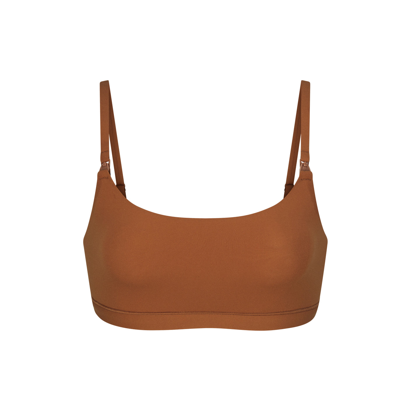 FITS EVERYBODY MATERNITY NURSING SCOOP BRALETTE | BRONZE